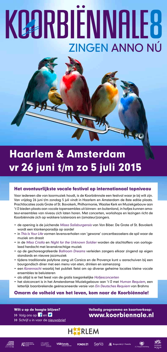 Flyer concert 28 juni 2015