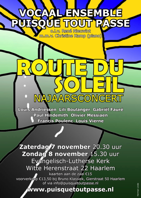 Flyer concert 7 en 8 november 2015